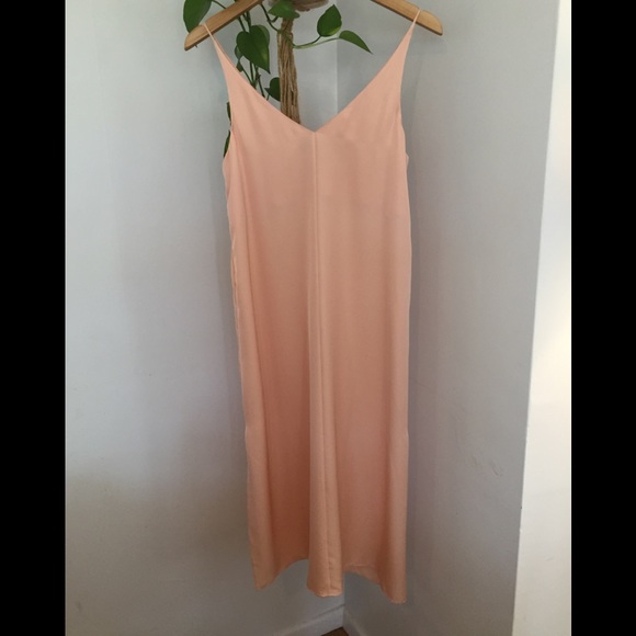 grana silk slip dress